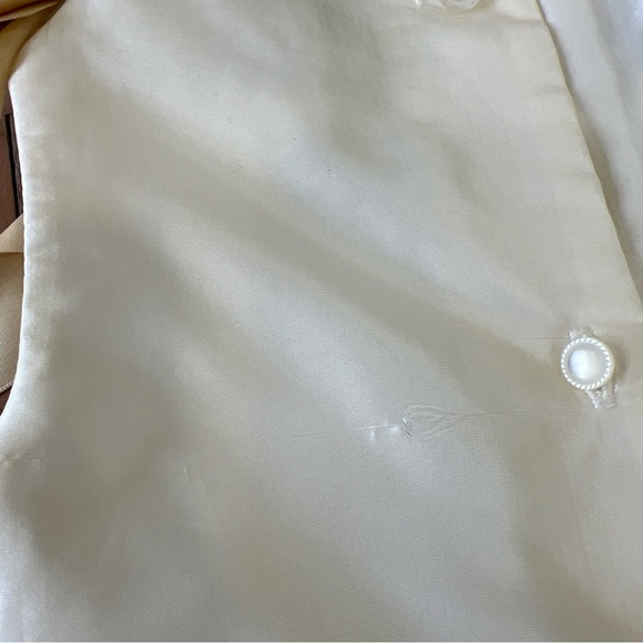 Janie and jack metallic gold colorblock tulle party dress nwt - Picture 8 of 8